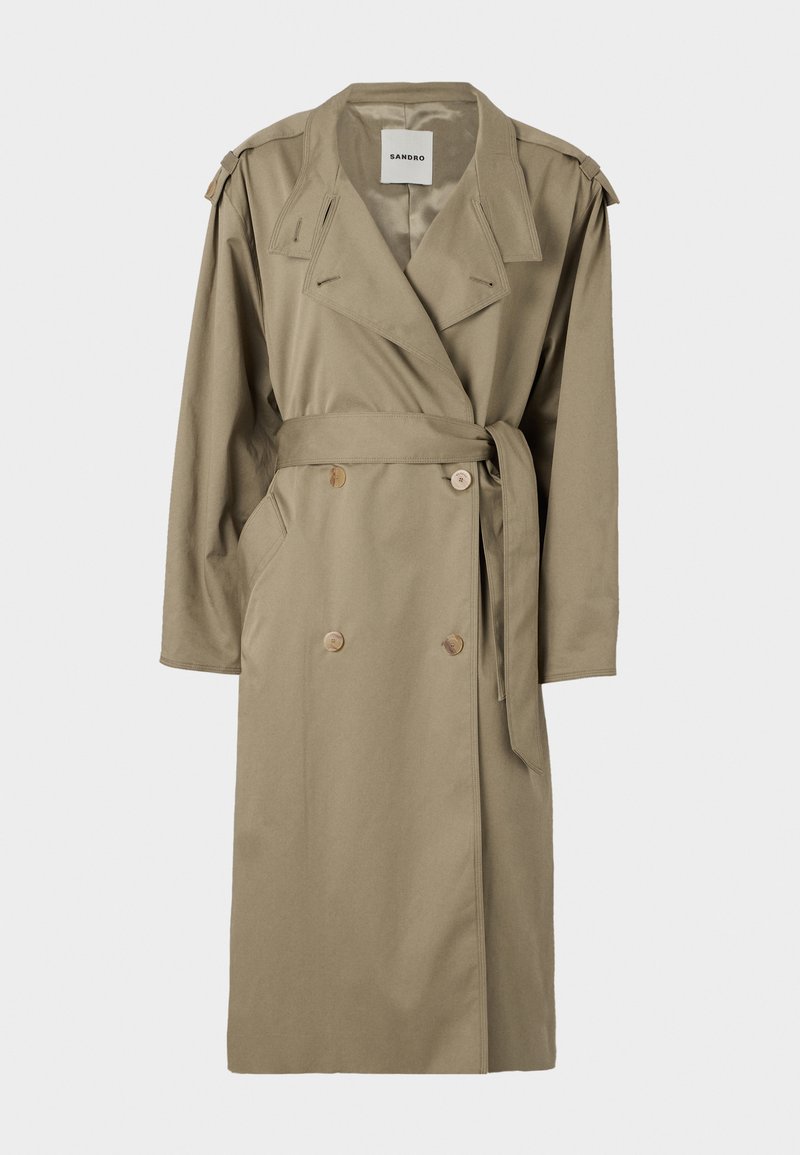 sandro Trenchcoat kaki