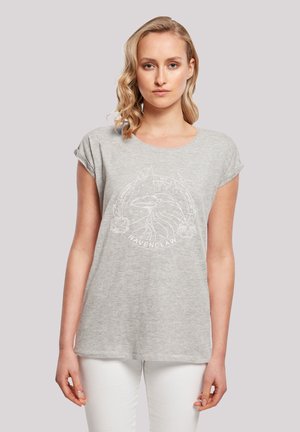 F4NT4STIC HARRY POTTER RAVENCLAW SEAL - T-shirts med print - heather grey