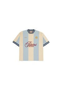 PROHIBITED Apdrukāts T-krekls - blue cream
