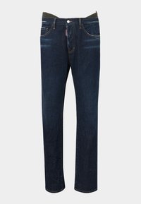 Tiesaus kirpimo džinsai - navy blue