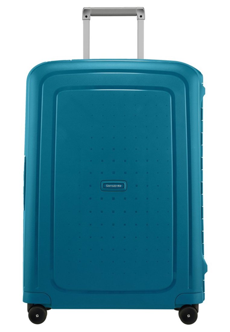 чемодан пластиковый на защелках samsonite