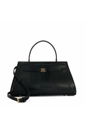 DANTE CROC EFFECT TRIM GRAB - Handbag - black