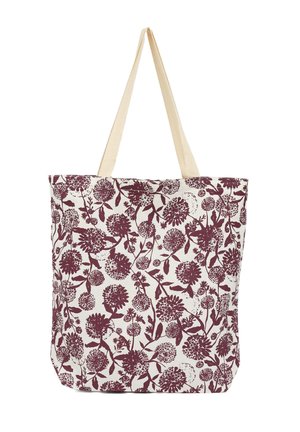 Seasalt Cornwall, SEASALT CORNWALL FOLDAWAY CANVAS SHOPPER - Sac à main - purple - allium flowers chalk