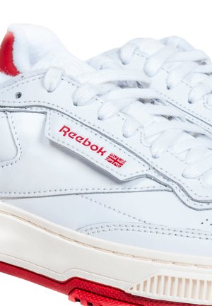 Reebok LTD, CLUB C LTD UNISEX - Sneakers basse - vintchalk vintchalk heritred
