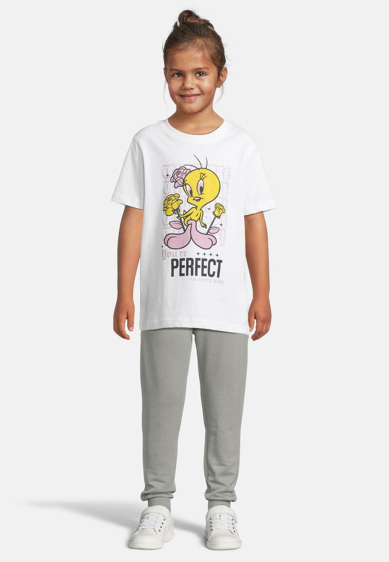 Mister Tee TWEETY PERFECT  - T-shirts med print - white