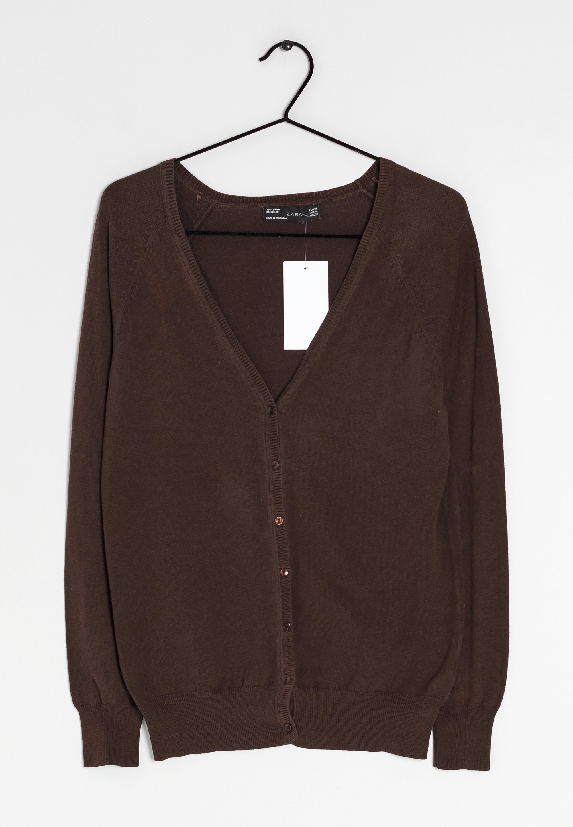 Zara Cardigan brown (Pre-owned) Zalando