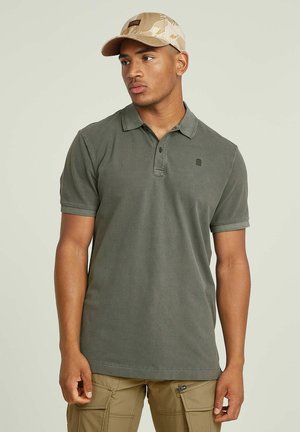 G-STAR DUNDA OVERDYED - Polo - shadow olive gd