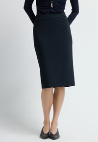 Falda de tubo - navy blue