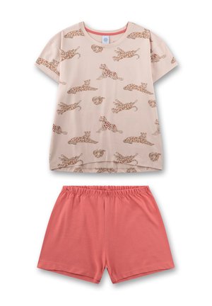 LEOPARD  SET - Nachtwäsche Set - orange