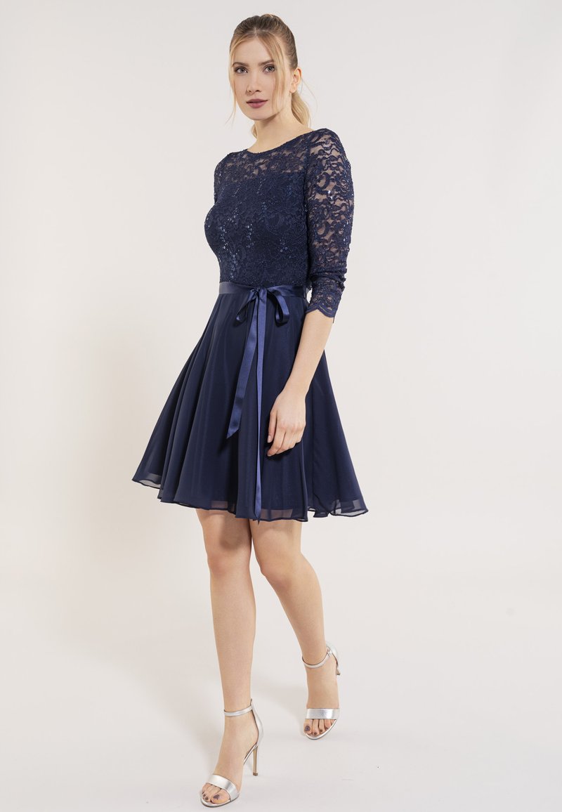 Swing Cocktailkleid/festliches Kleid navy/dunkelblau Zalando.de