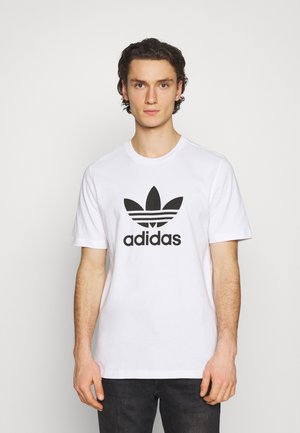 TREFOIL UNISEX - T-shirt con stampa - white/black