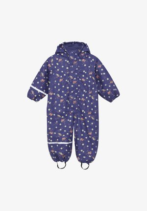 CeLaVi RAINWEAR PRINT FLEECE - Jumpsuit - skipper blue