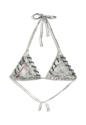 Bershka, ED HARDY BIKINI TO - Bikinitop - khaki