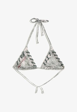 Bershka, ED HARDY BIKINI TO - Bikinitop - khaki