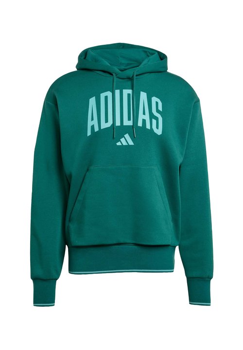 adidas COLLEGIATE - Jersey con capucha - collegiate green powder teal — photo 6