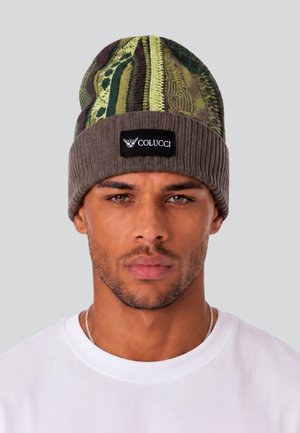 Colucci, 3D KNIT BEANIE - Berretto - aop green