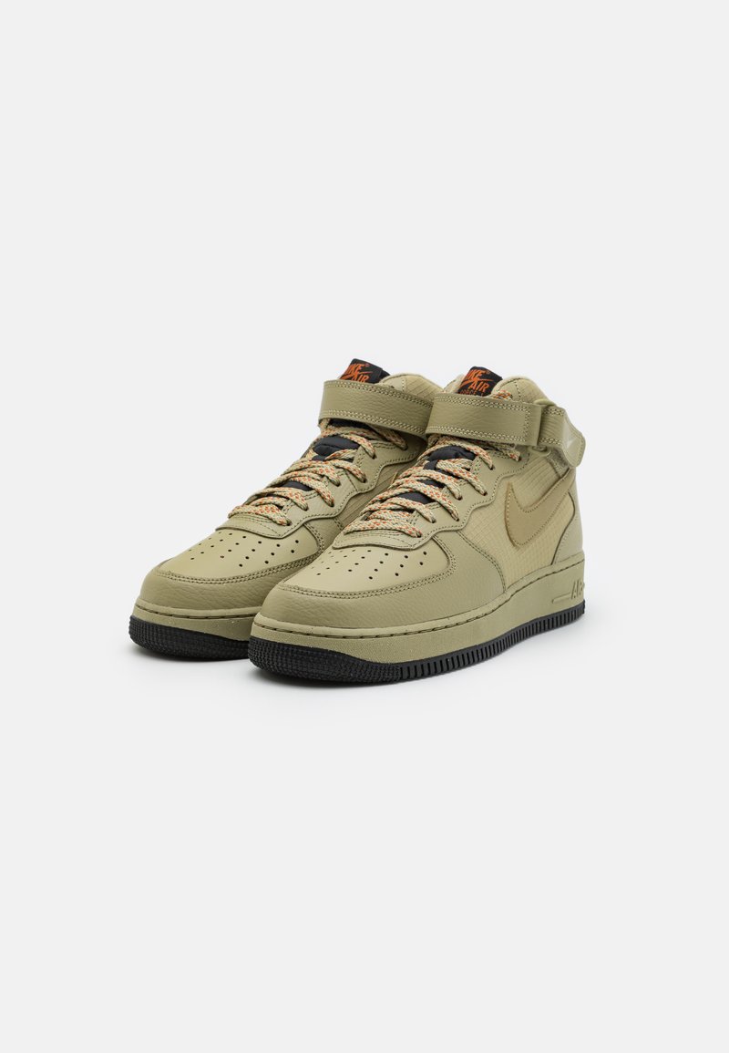 Nike Air Force 1 07 Khaki Dark Green Medium Olive /Black-Starfish