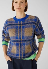 Oui GEBRUSHT - Pullover - blue green