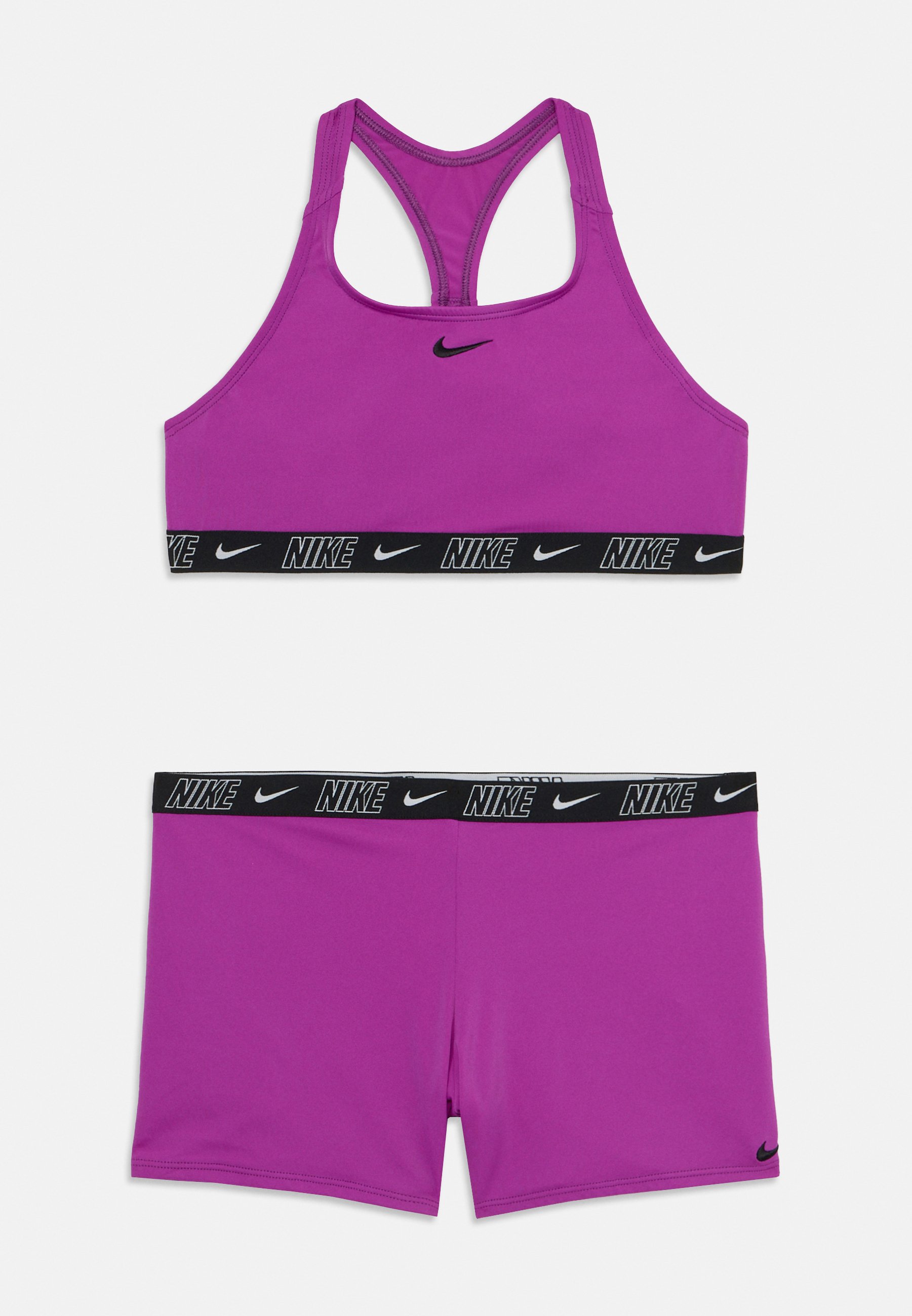 nike short and bra set