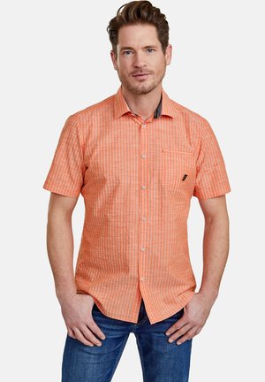 SEERSUCKER - Shirt - orange