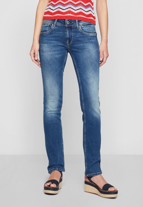 HOLLY - Straight leg jeans - denim