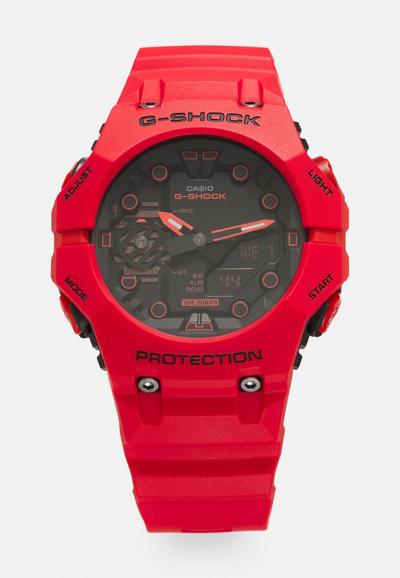 G-SHOCK BLUETOOTH UNISEX - Hodinky se stopkami - red