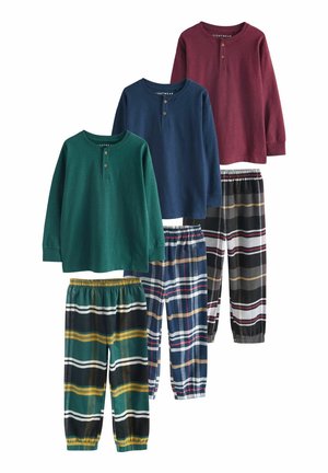 REGULAR FIT CHECK 3 PACK SET - Conjunto de pijama - multi