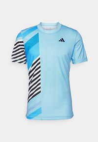 adidas Performance HEAT.RDY FREELIFT - T-shirt print - light aqua
