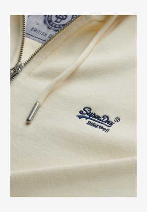 Superdry & Co, Sweater met rits - dusty white