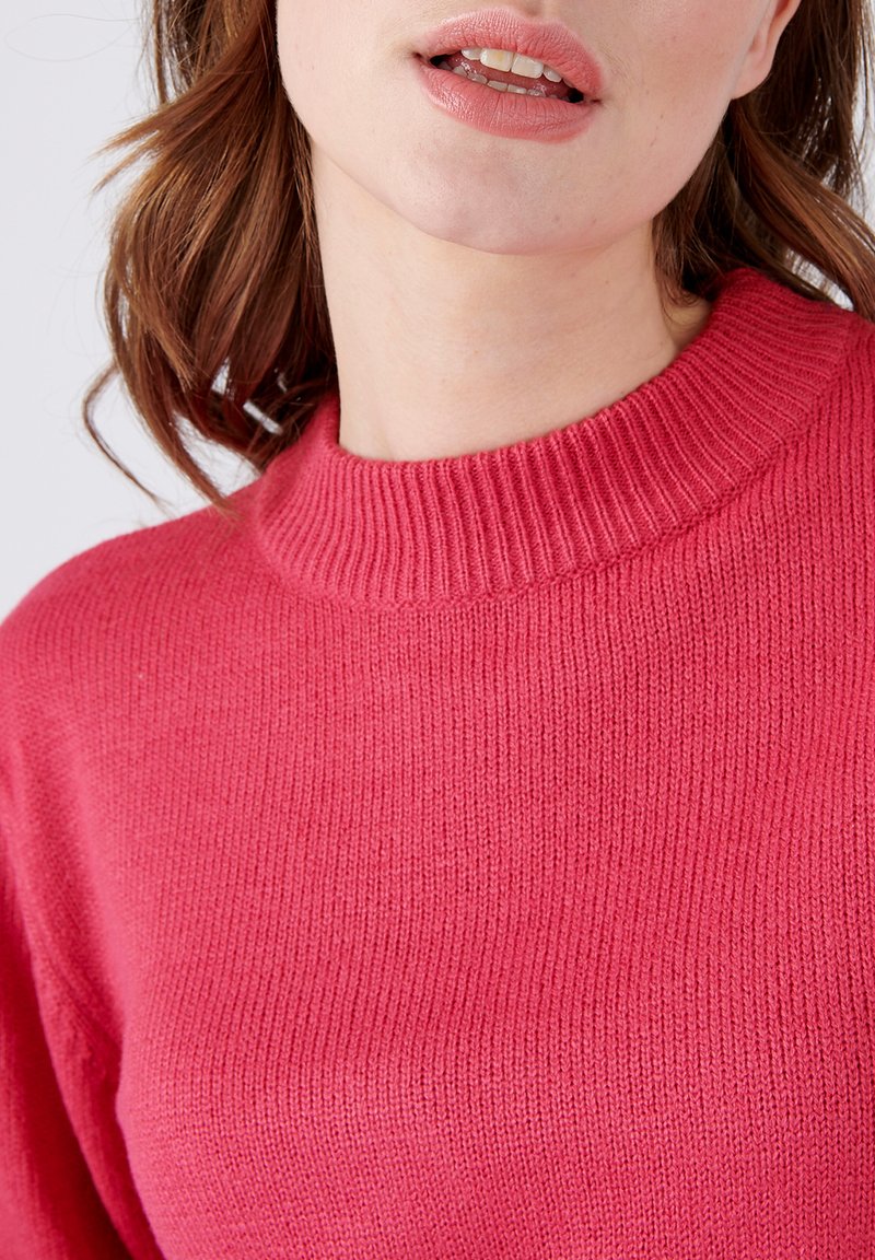 Damart COL ROND Jumper rose framboise/pink Zalando