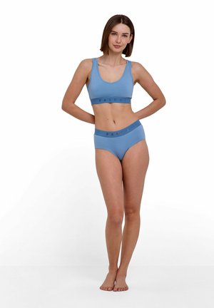 FALKE, 2 PACK - Brassière - blue_beige