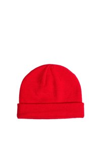MSTRDS SHORT CUFF KNIT BEANIE - Beanie - dunkelrot