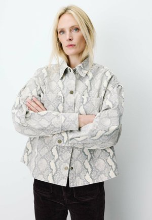 Grace & Mila, CHEMISE EN DENIM À MOTIF PYTHON ADRIANA - Chemisier - python