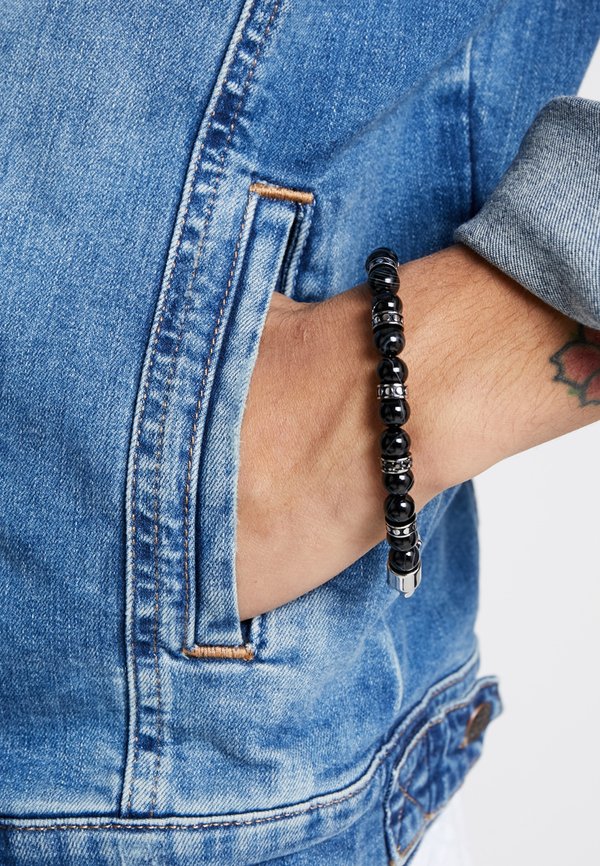 BEADS - Bracelet - schwarz2