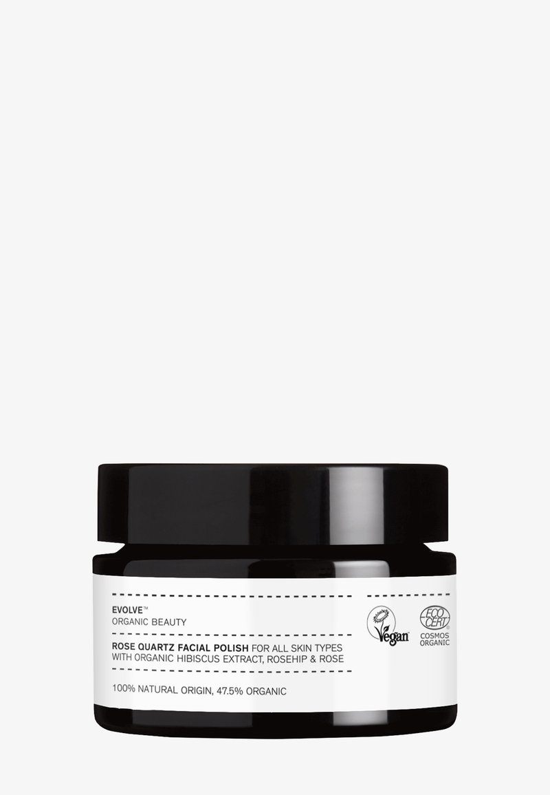 Evolve Organic Beauty - ROSE QUARTZ FACIAL POLISH - Dagkräm, Förstora