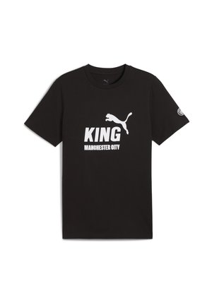 MCFC KING LOGO - T-shirt imprimé - black