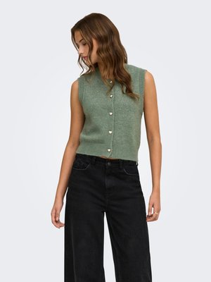 ONLY, KNITTED VEST ONLSKYE KNITTED VEST - Vest - laurel wreath