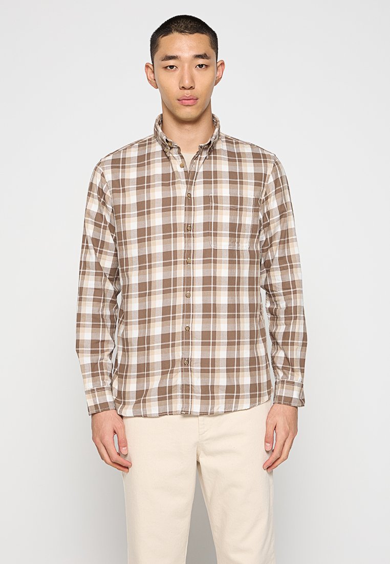 Selected Homme Overhemd bruin