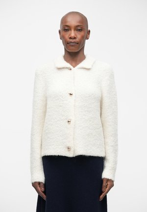 BRIELLE COLLAR JACKET - Kardigán - off-white