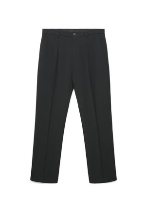 Calliope, PANTALONE LUNGO TINTA UNITA - Pantalon classique - nero ultrablack