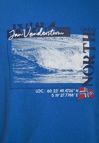 Jan Vanderstorm PITTER - Print T-shirt - royal blau