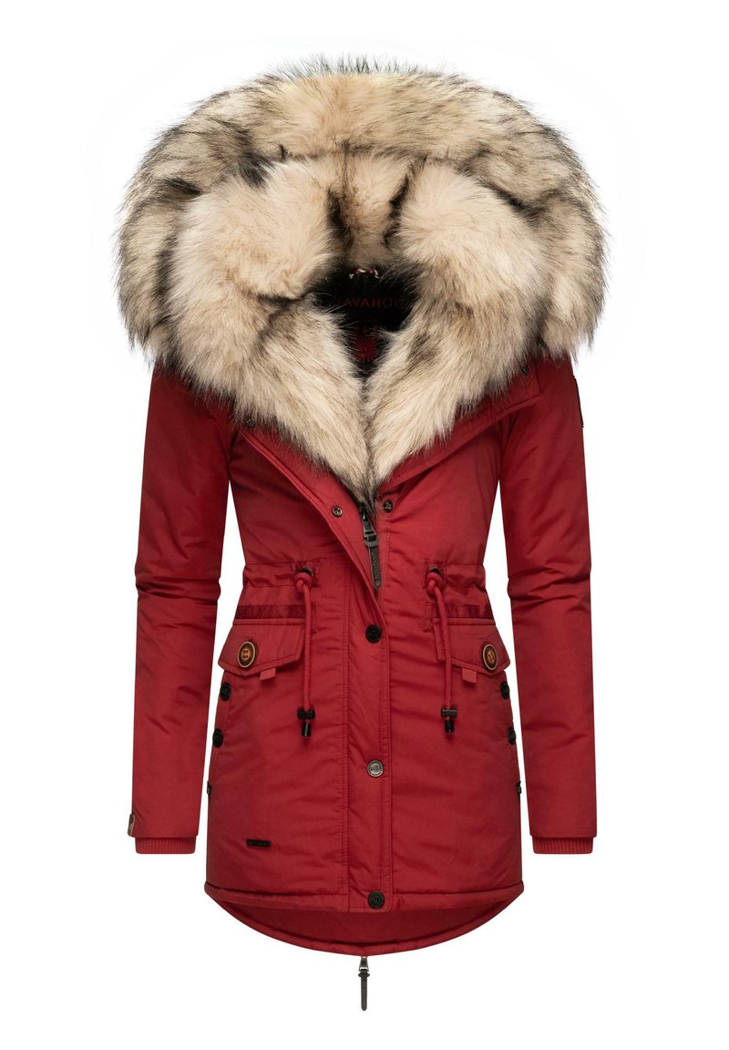 Navahoo SWEETY - Žieminis paltas - dark red
