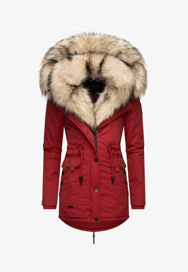 Navahoo SWEETY - Winter coat - dark red