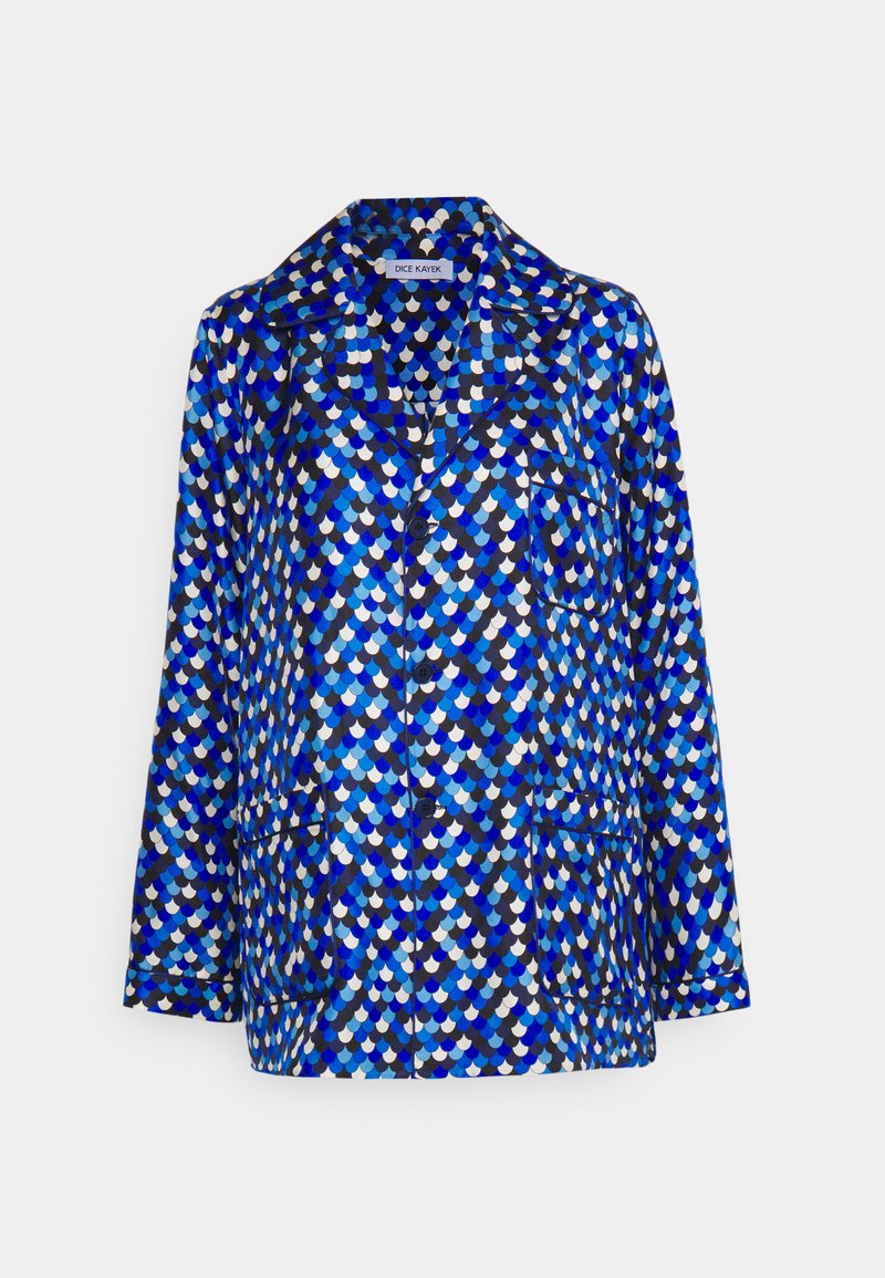 Dice Kayek Overhemdblouse blauw Dice Kayek Overhemdblouse blauw