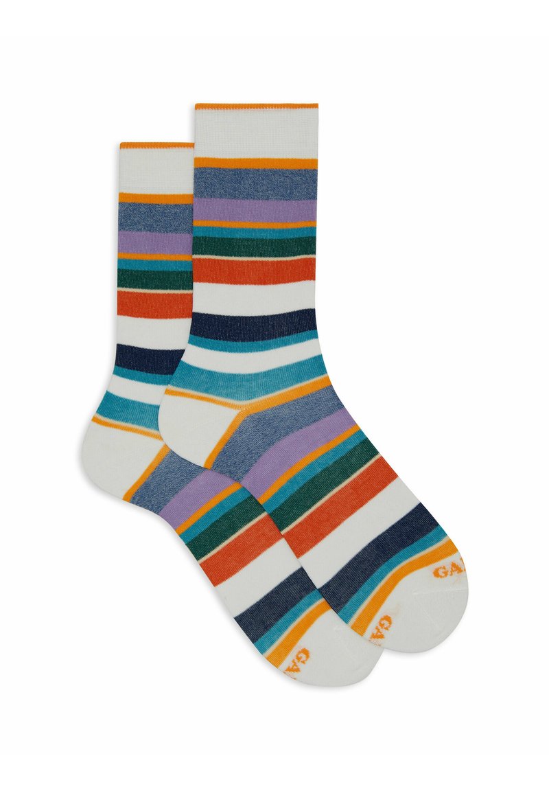 Gallo WITH STRIPES - Socken - bianco royal