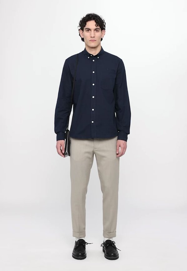 ADAM OXFORD SINGLE POCKET EMBROIDERY  - Shirt - outer space2