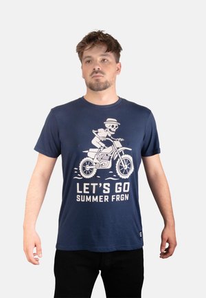 Freegun, T-shirt imprimé - bleu