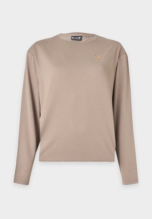 EA7 Emporio Armani, TRAIN CORE LADY RELAX TEE - Pikkade varrukatega topp - cinder