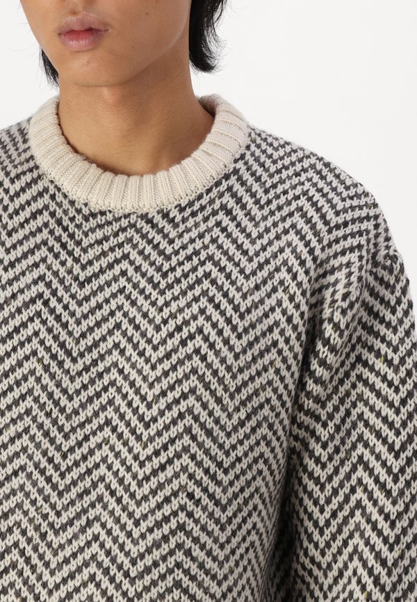 SLHHARRY RELAXED CREW NECK - Jumper - beige2