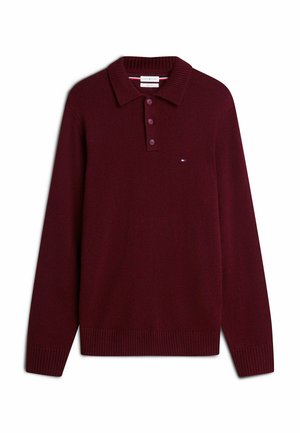 Tommy Hilfiger, T-shirt à manches longues - burgundy heather